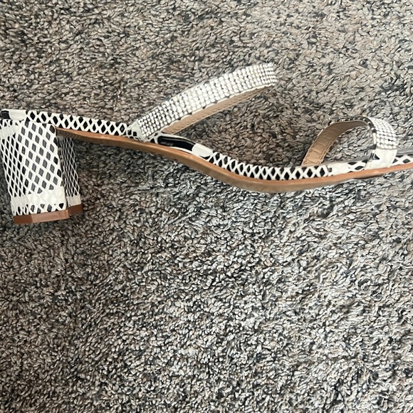 Olivia Miller heel sandals snake color - Picture 4 of 7